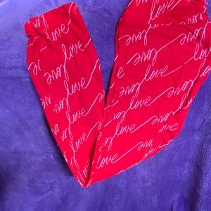 LLR NWT Soft cozy leggings size OS